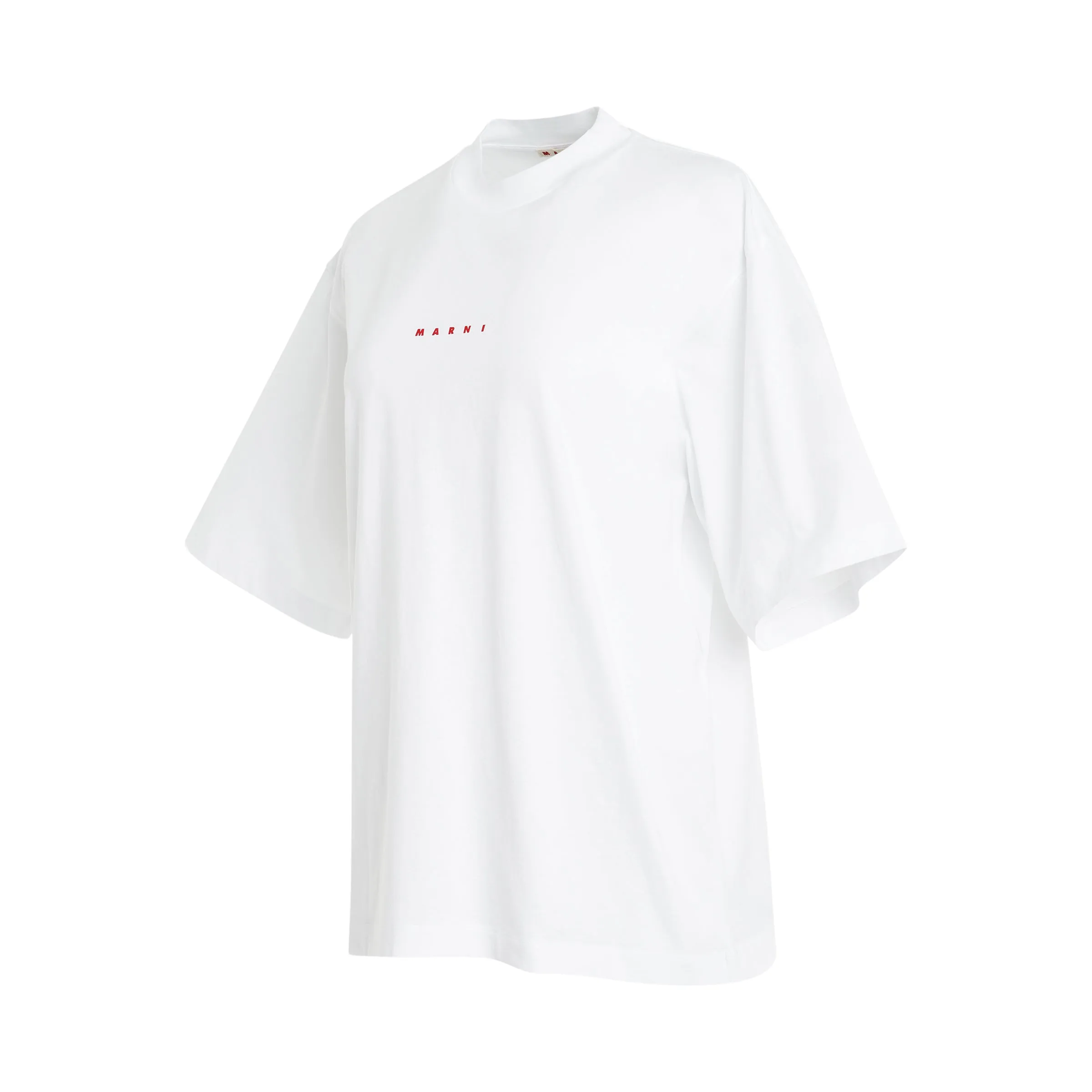 Small Logo Relax T-Shirt in White sold by MARAIS product image thumbnail 2