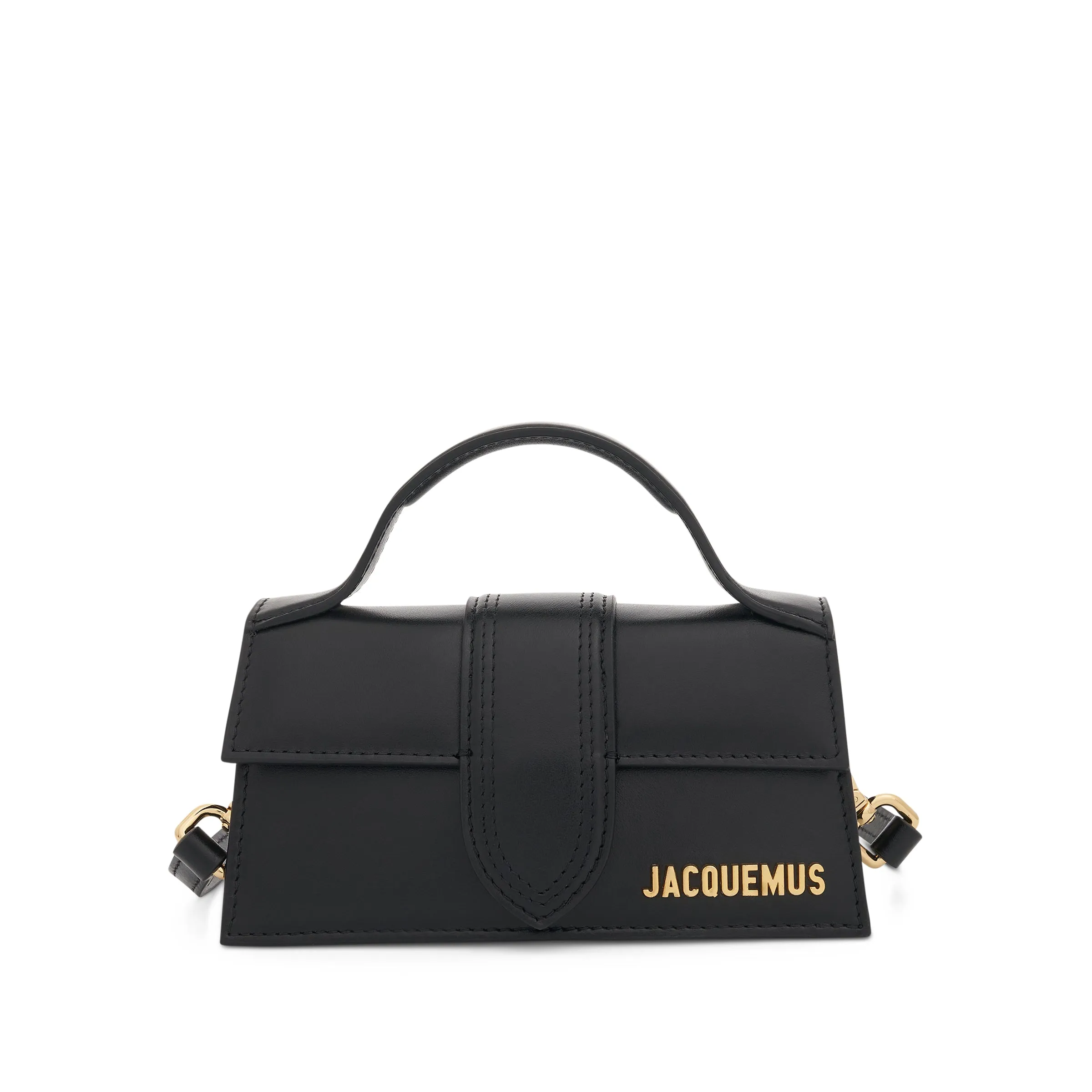 Le Bambino Mini Leather Bag in Black sold by MARAIS