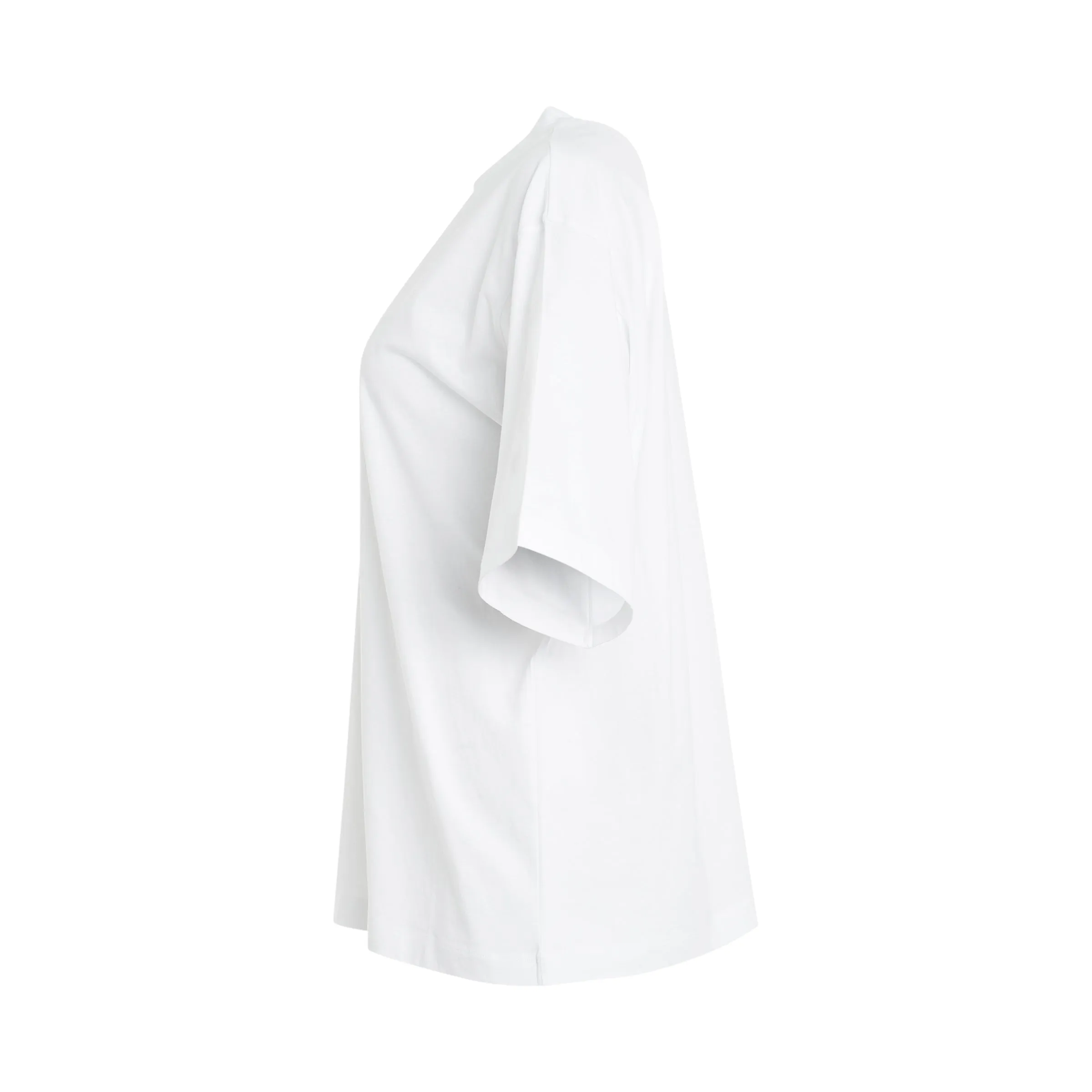 Small Logo Relax T-Shirt in White sold by MARAIS product image thumbnail 3