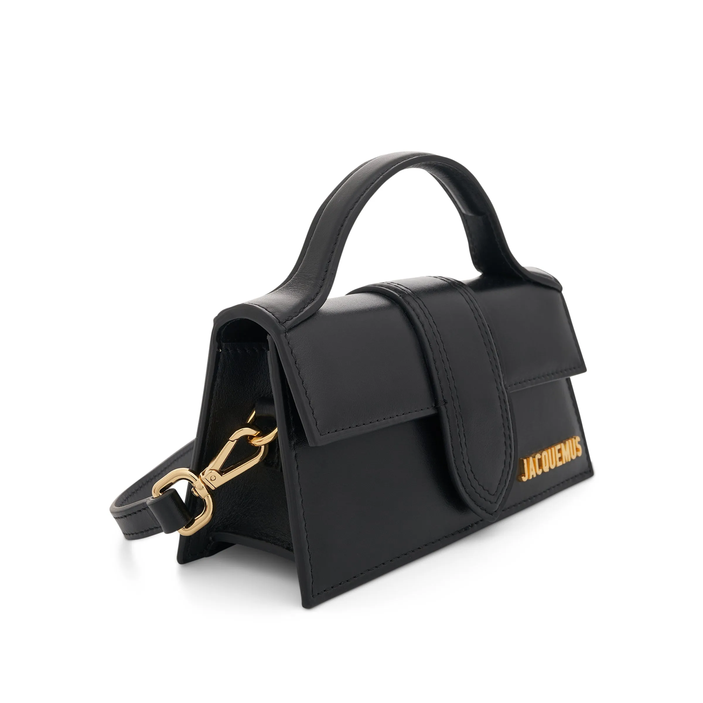 Le Bambino Mini Leather Bag in Black sold by MARAIS product image thumbnail 2