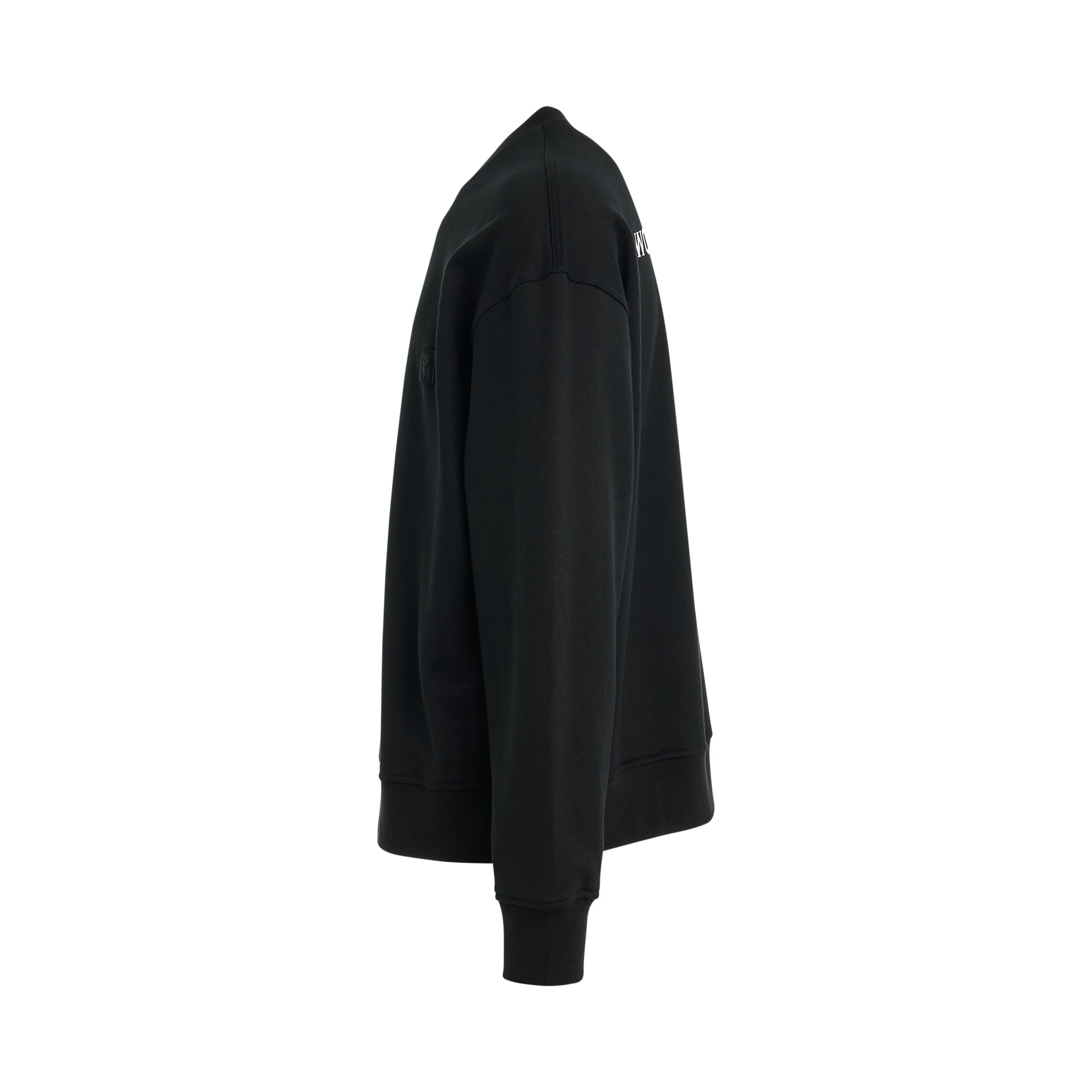 Glowing Jellyfish Print Sweatshirt in Black sold by MARAIS product image thumbnail 3