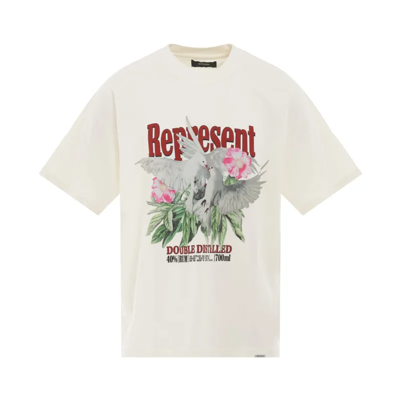 Double Distilled T-Shirt in Flat White sold by MARAIS
