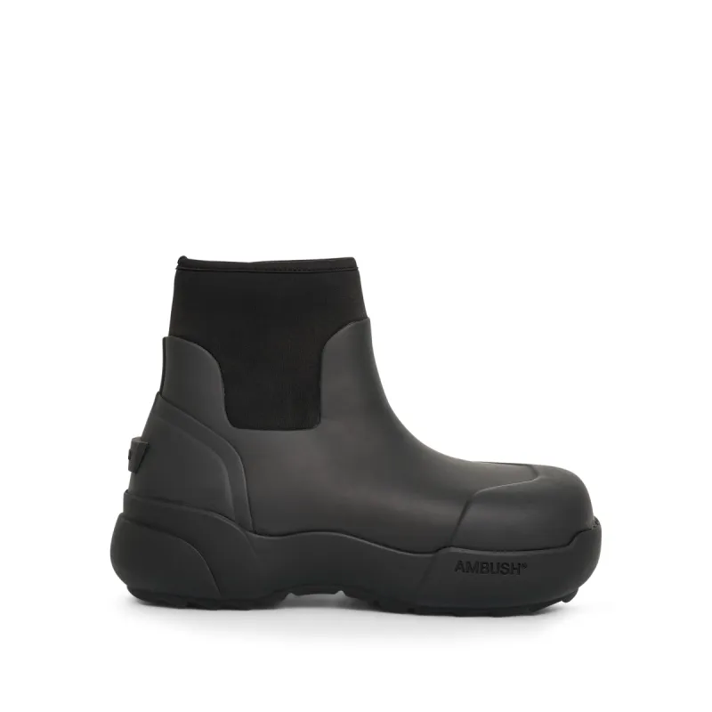 Rubber Boots in Black sold by MARAIS