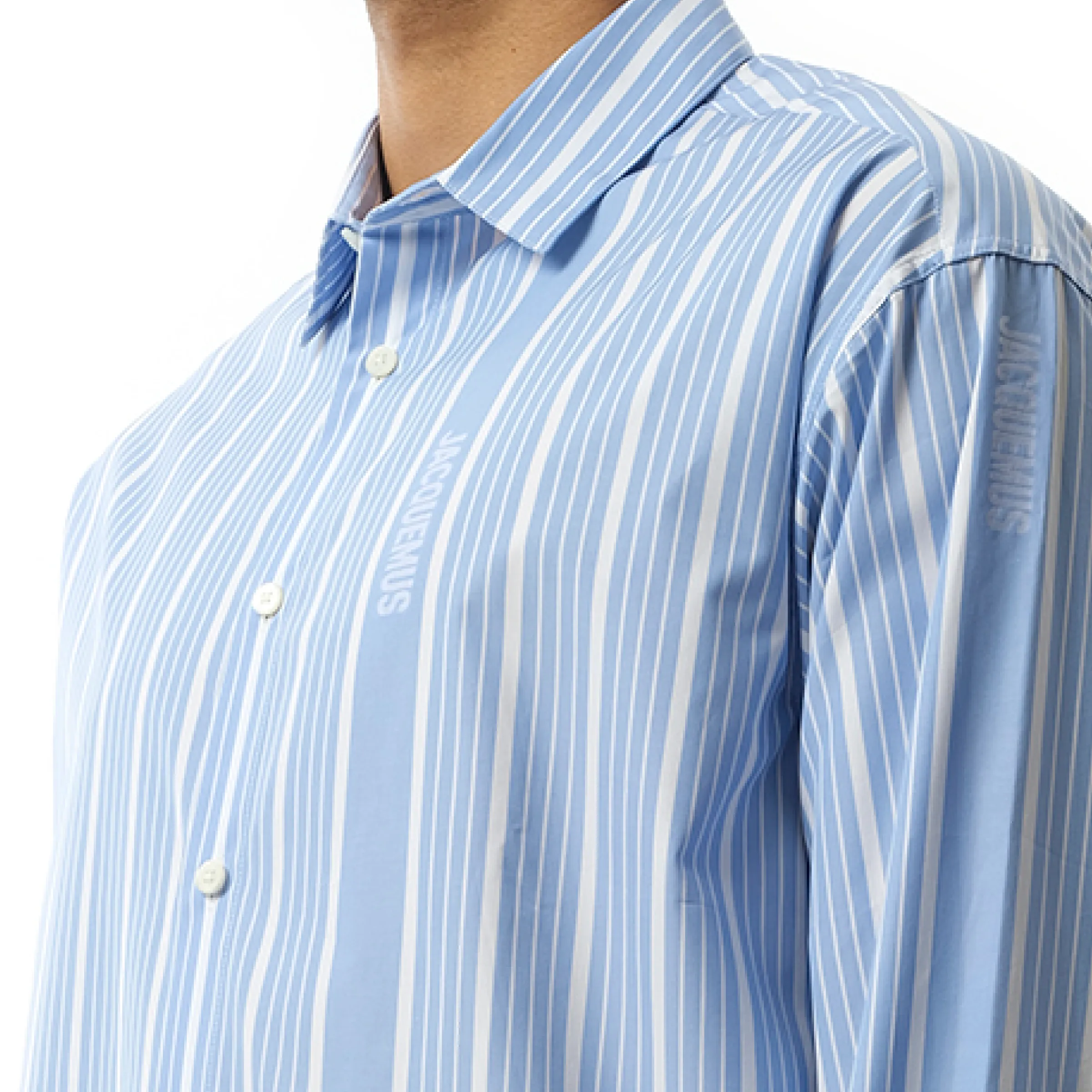 La Chemise Simon in Blue Stripe sold by MARAIS product image thumbnail 3