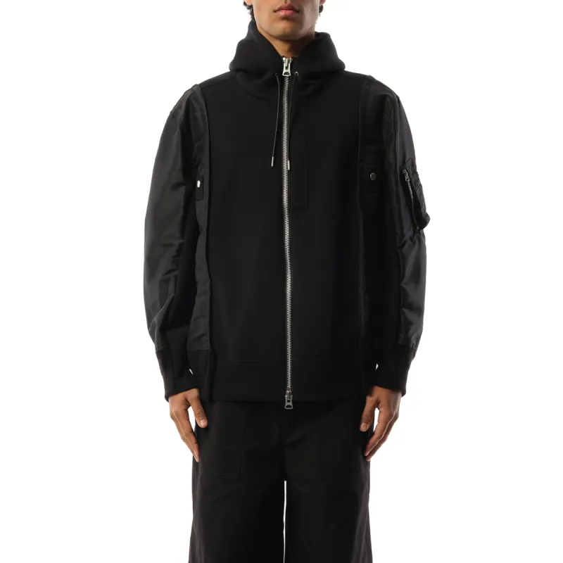 Nylon x Sponge Sweat Hoodie in Black sold by MARAIS