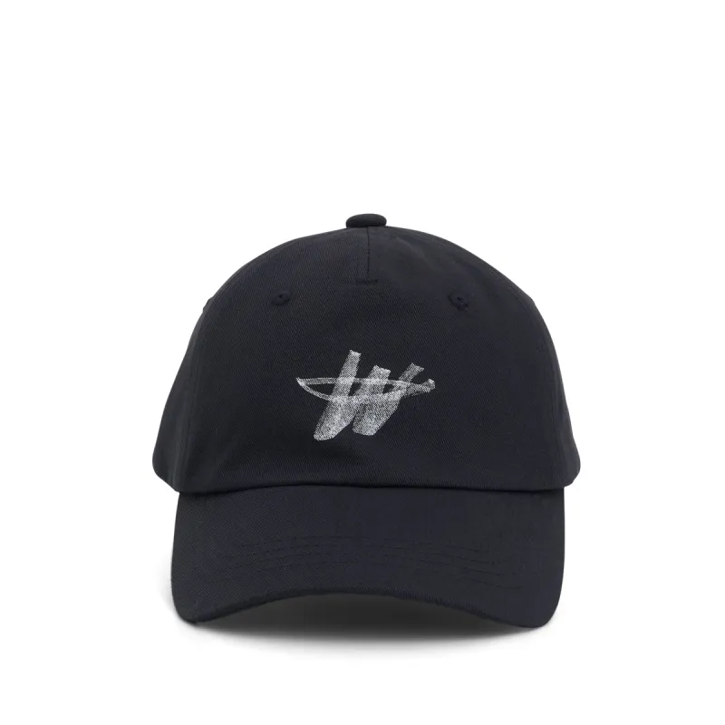 WD One Logo Cap in Charcoal sold by MARAIS