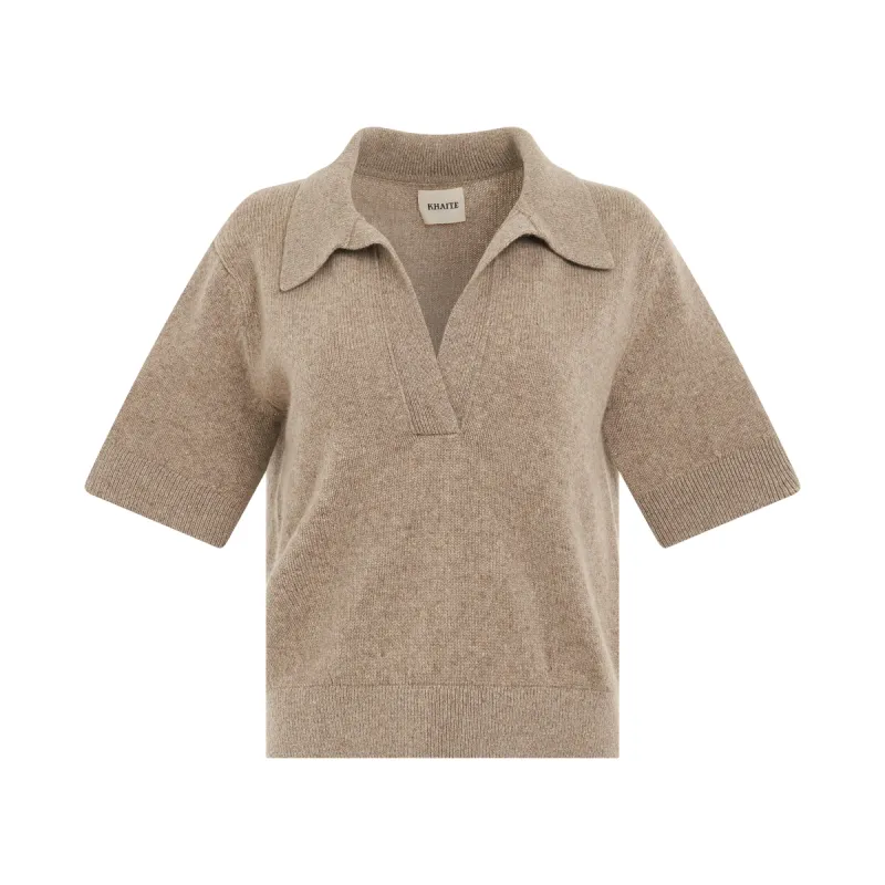 Shrunken Jo Top in Sepia sold by MARAIS