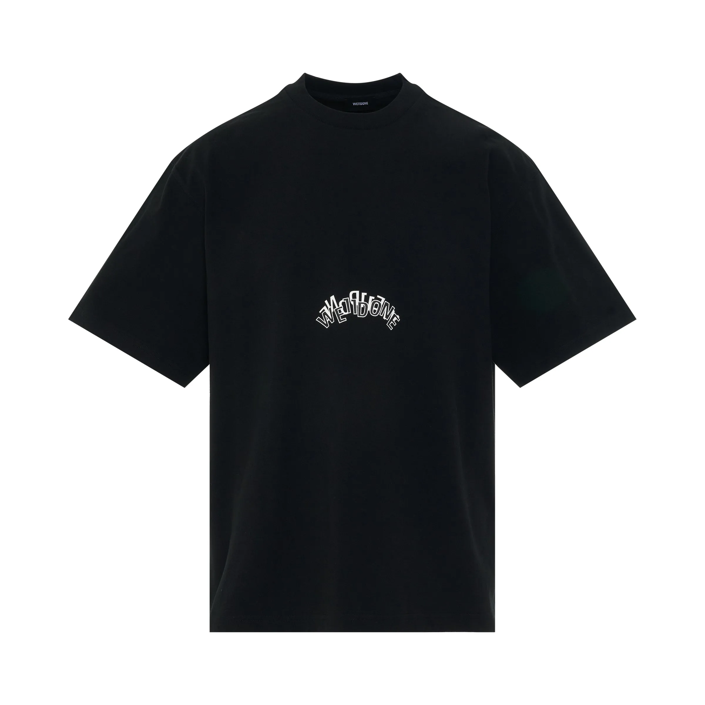 Layered Logo T-Shirt in Black sold by MARAIS