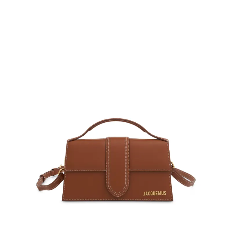 Le Grand Bambino Leather Bag in Light Brown sold by MARAIS