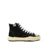 PETERSON OG Vintage High Top Sneaker in Black/White sold by MARAIS