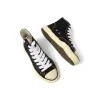 PETERSON OG Vintage High Top Sneaker in Black/White sold by MARAIS