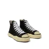 PETERSON OG Vintage High Top Sneaker in Black/White sold by MARAIS