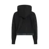 S Sweat Jersey Zip Hoodei in Navy sold by MARAIS