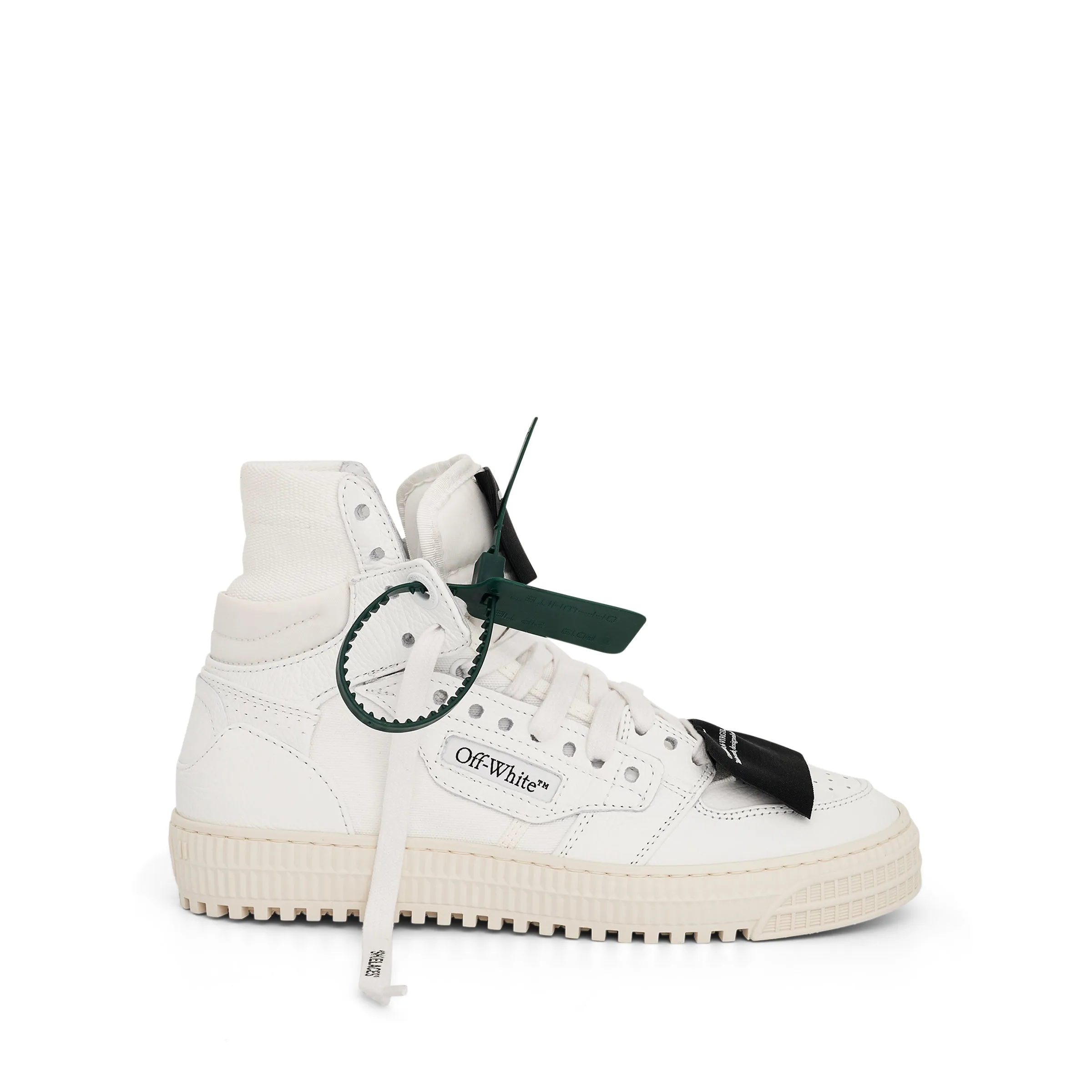 3.0 Court Calf Leather Sneakers In Colour White/Black sold by MARAIS