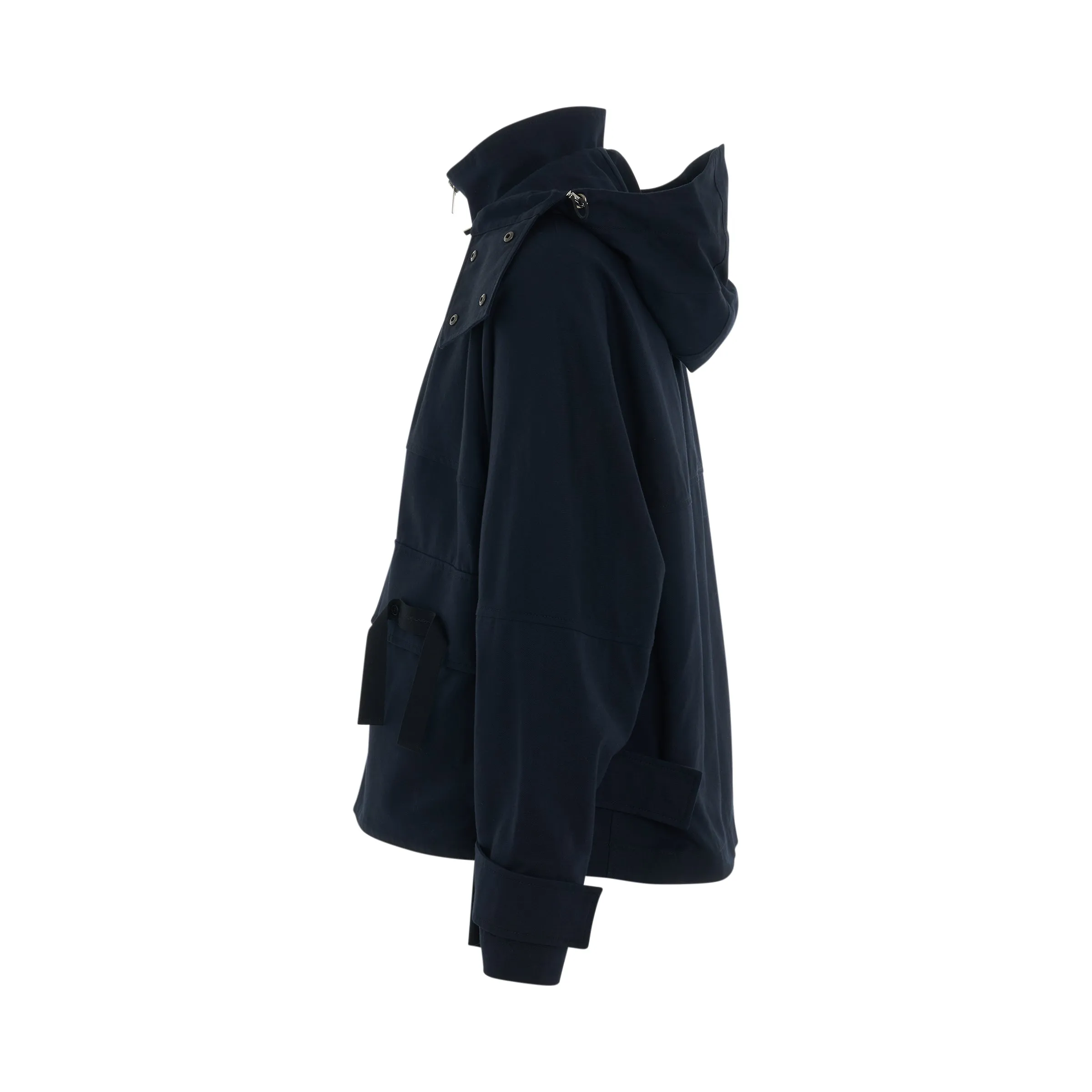 Molhado Hooded Jacket in Navy sold by MARAIS product image thumbnail 3