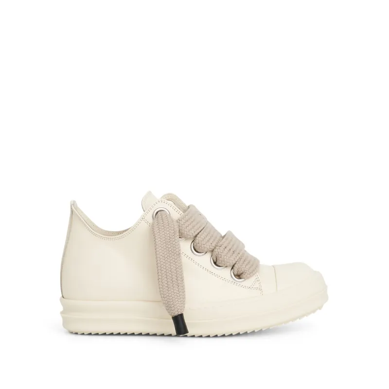 Jumbo Laced Sneaker in Milk/Milk sold by MARAIS
