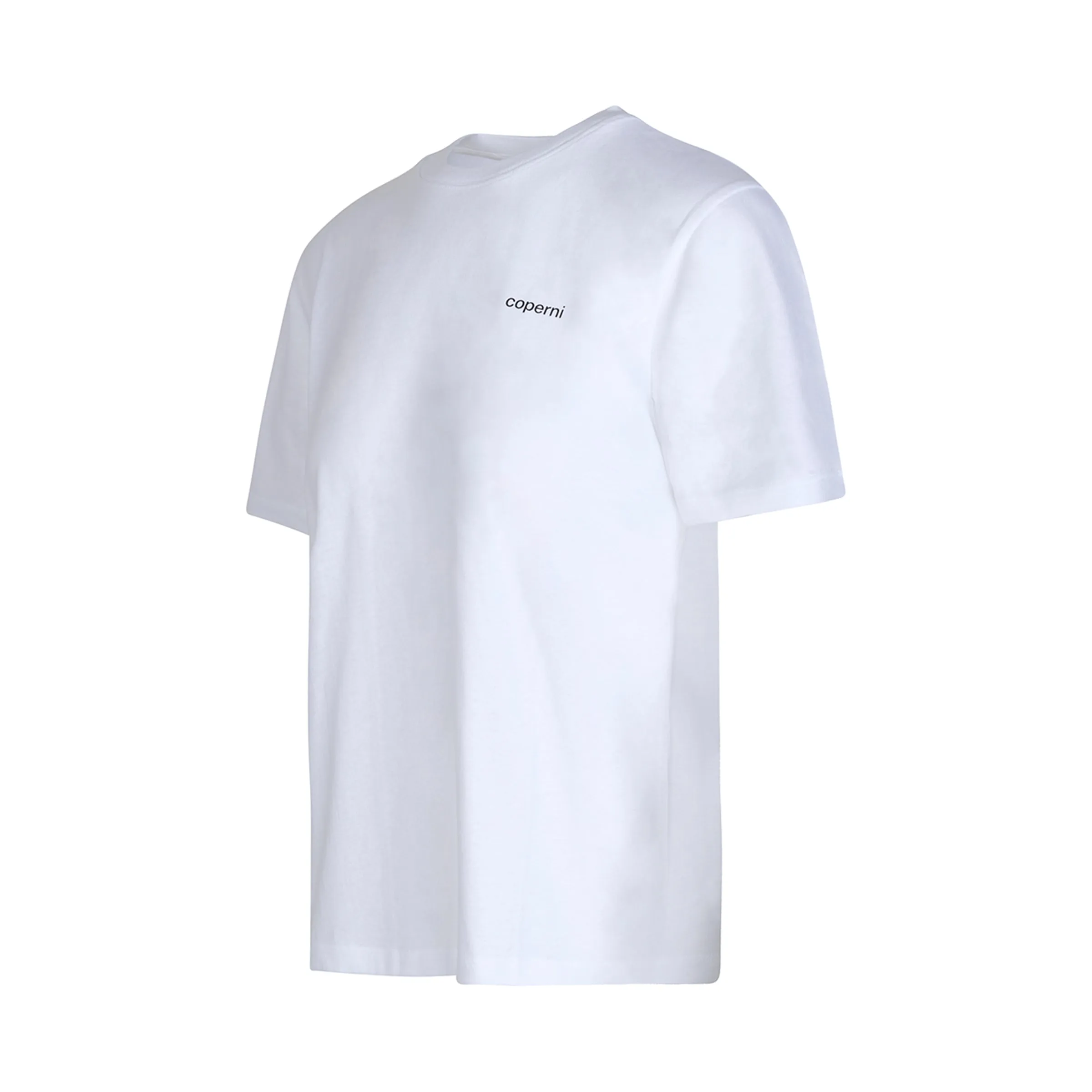 Logo Boxy T-Shirt in Optic White sold by MARAIS product image thumbnail 2