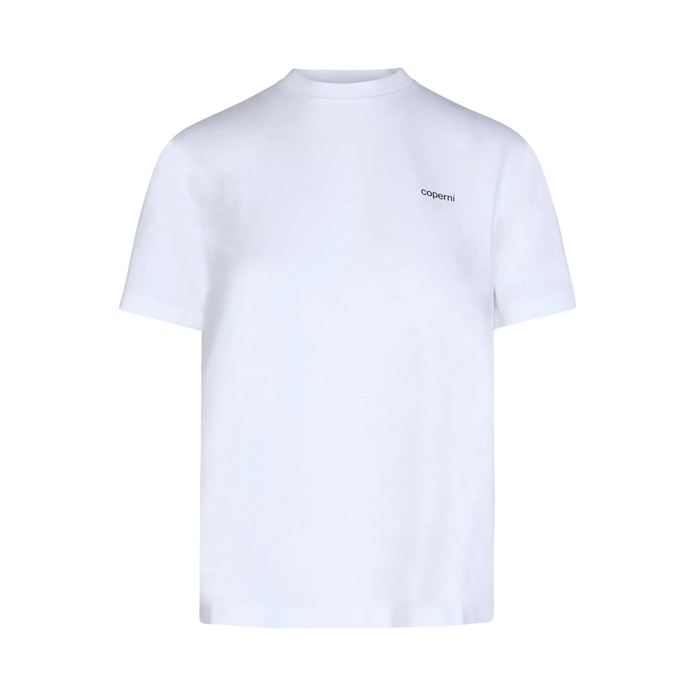Logo Boxy T-Shirt in Optic White sold by MARAIS