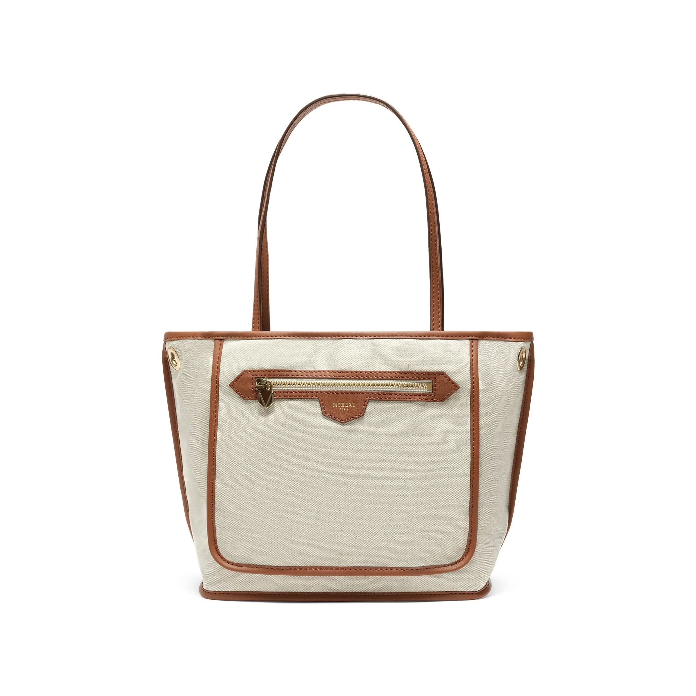 Saint Tropez Tote Reverse PM in Natural sold by MARAIS