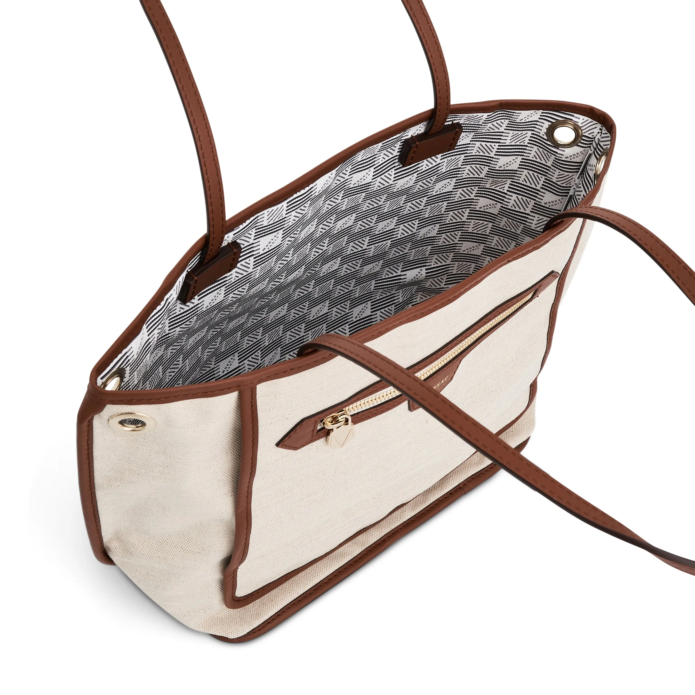 Saint Tropez Tote Reverse PM in Natural sold by MARAIS product image thumbnail 3