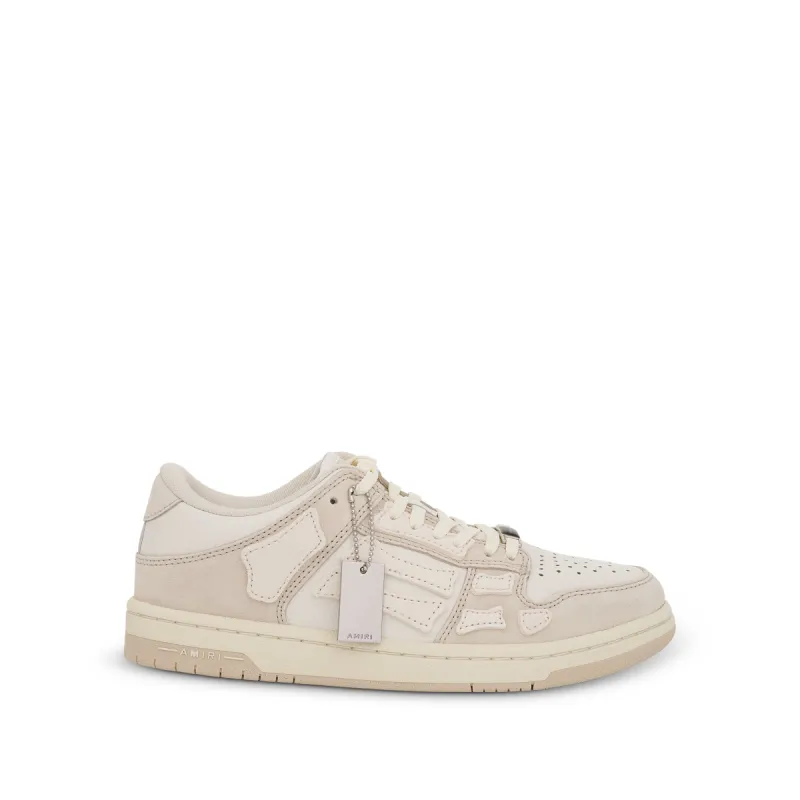 Skeleton Leather Sneaker in Alabaster sold by MARAIS