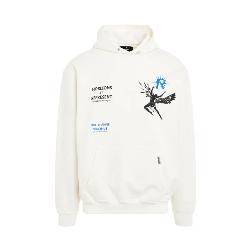 Icarus Hoodie in Flat White made by MARAIS