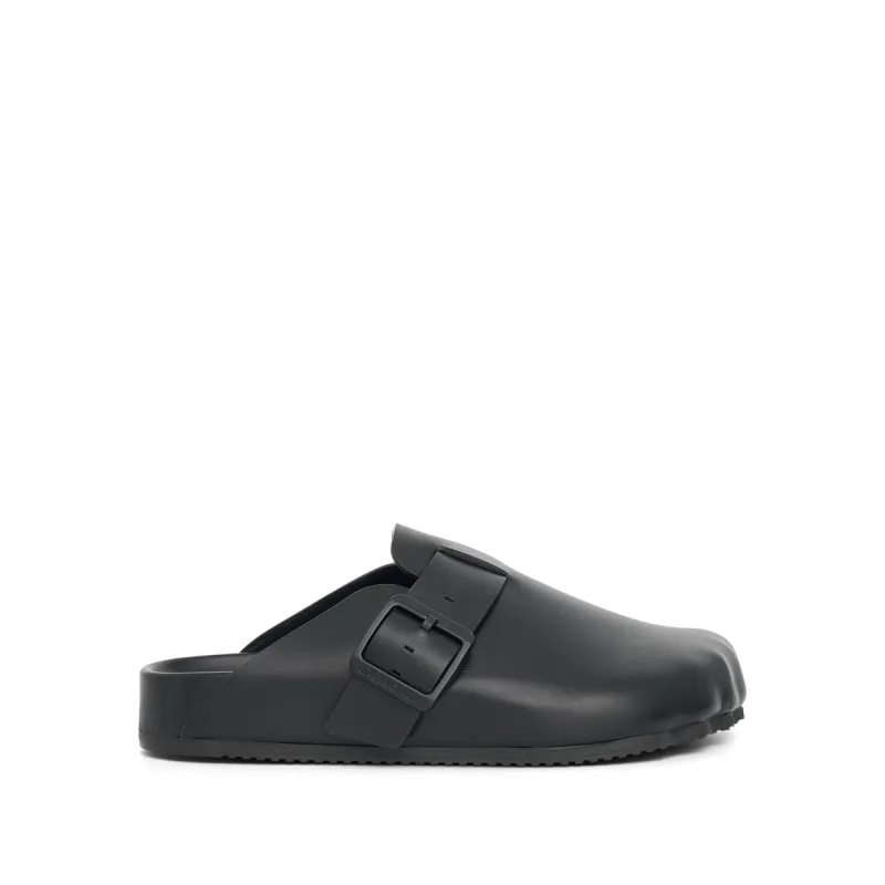 Sunday Mule in Black sold by MARAIS
