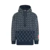Sashiko Stitch Oversize Hoodie sold by MARAIS