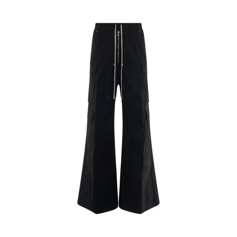 Cargobelas Woven Pants in Black sold by MARAIS