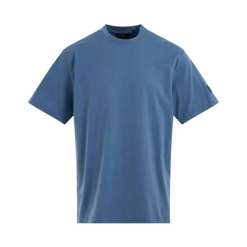 Relaxed Short Sleeve T-Shirt in Altered Blue sold by MARAIS