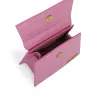 Le Chiquito Moyen Croc Embossed Leather Bag in Pink sold by MARAIS