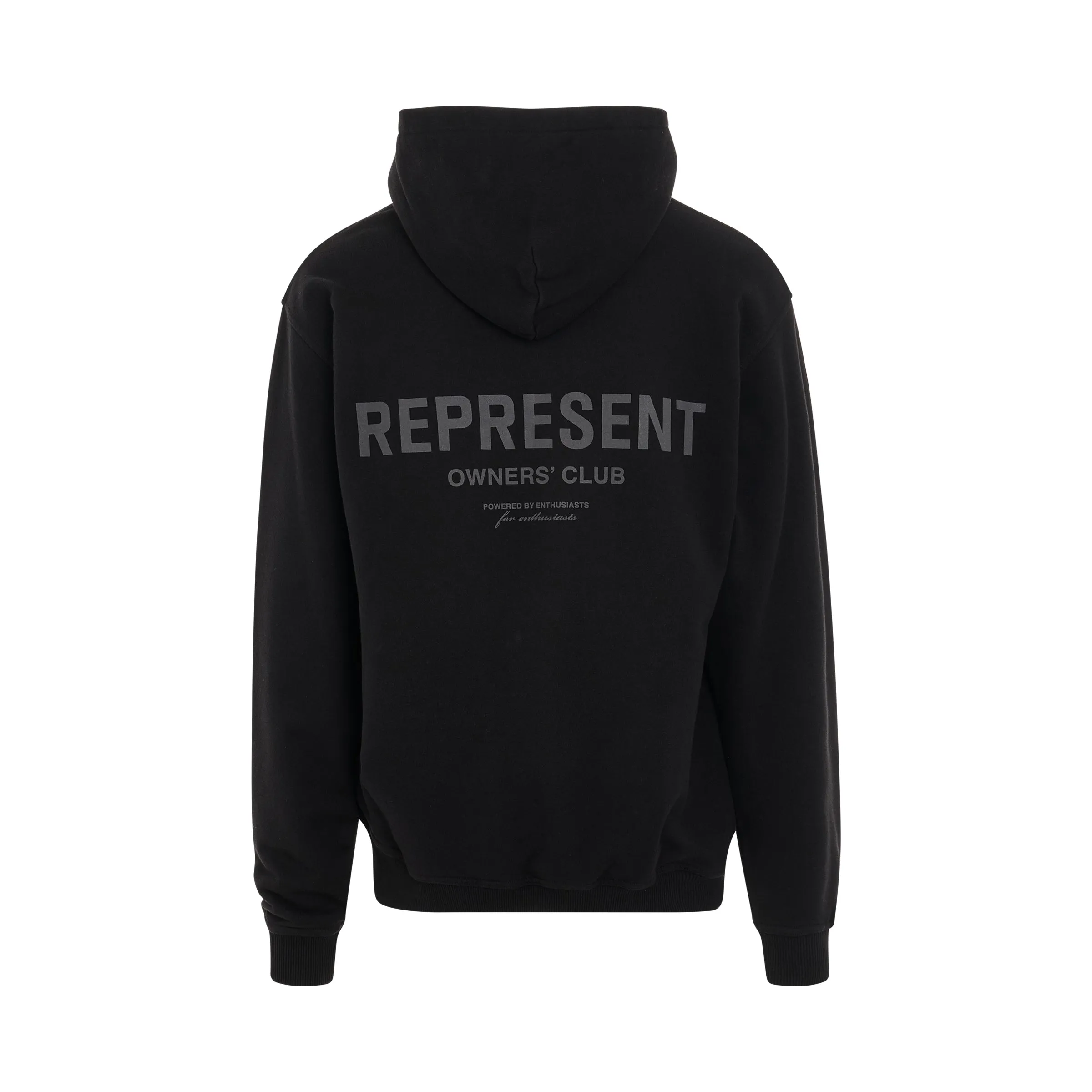 Represent Owners Club Hoodie in Black Reflective sold by MARAIS product image thumbnail 4