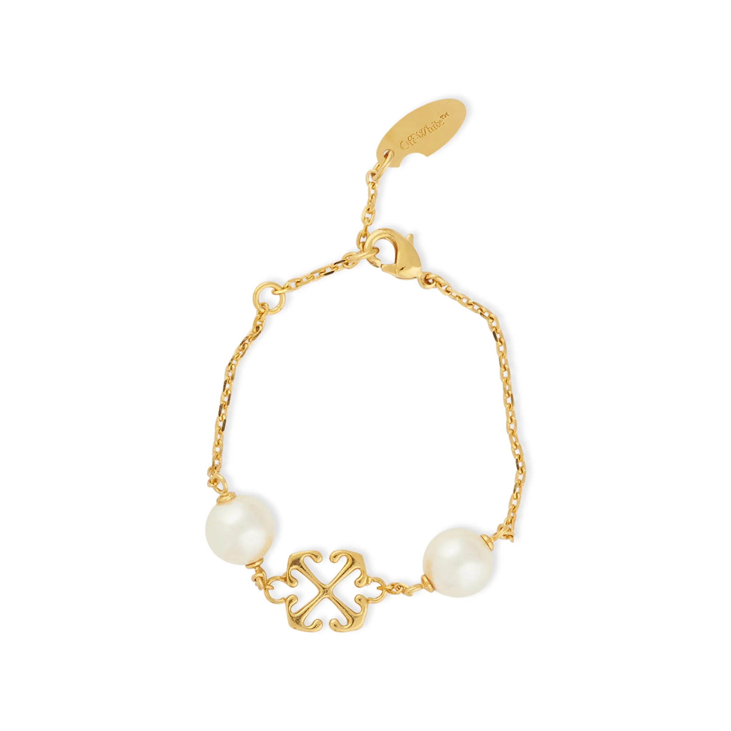 Pearl Arrow Bracelet In Colour Gold sold by MARAIS product image thumbnail 2