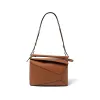 Puzzle Edge Bag in Tan sold by MARAIS