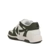Out Of Office Calf Leather Sneaker in Dark Green/White sold by MARAIS