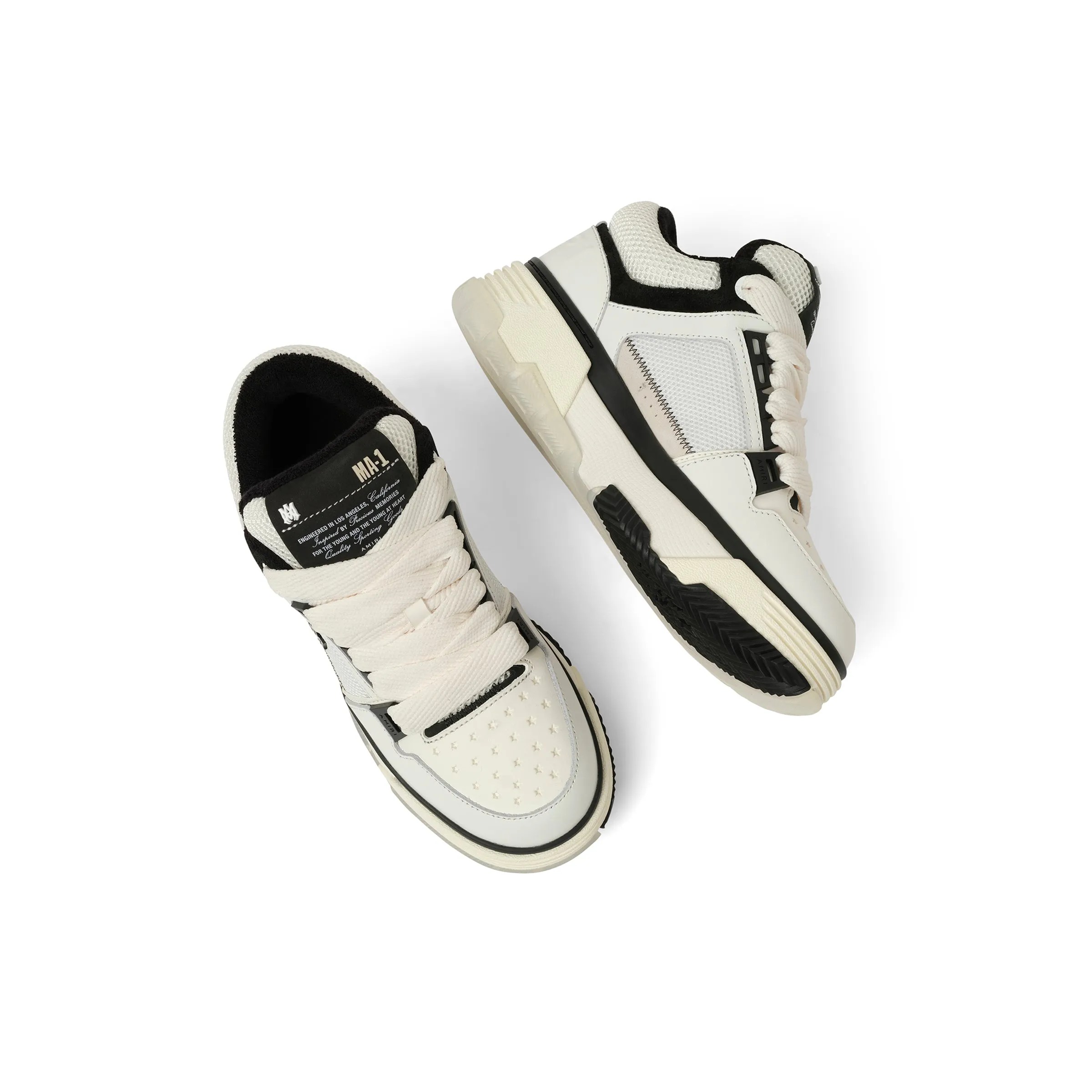 MA-1 Sneaker in White/Black sold by MARAIS product image thumbnail 4