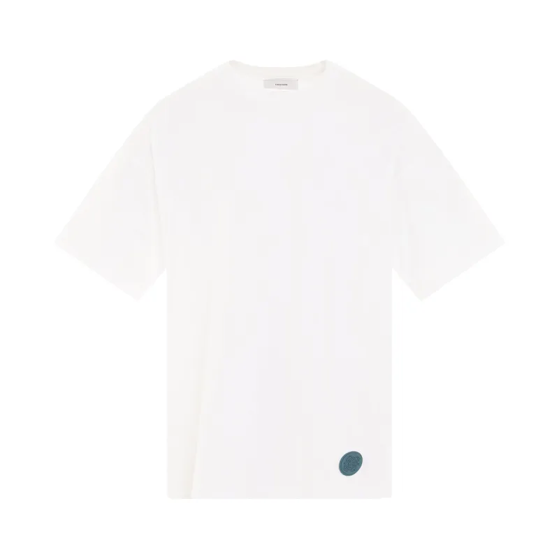 Rib Big T-Shirt in White sold by MARAIS
