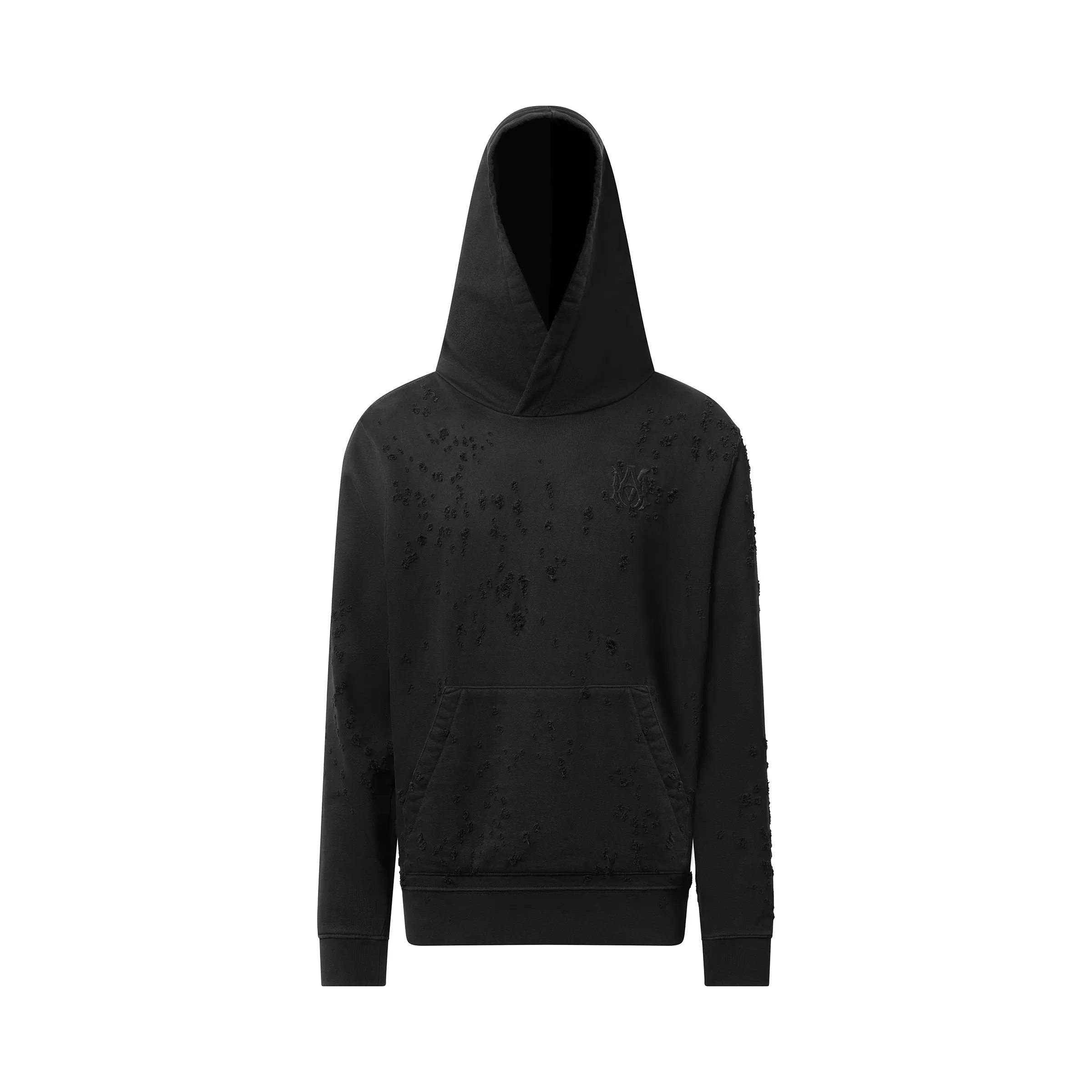 MA Shotgun Embroidered Hoodie in Black sold by MARAIS product image thumbnail 2