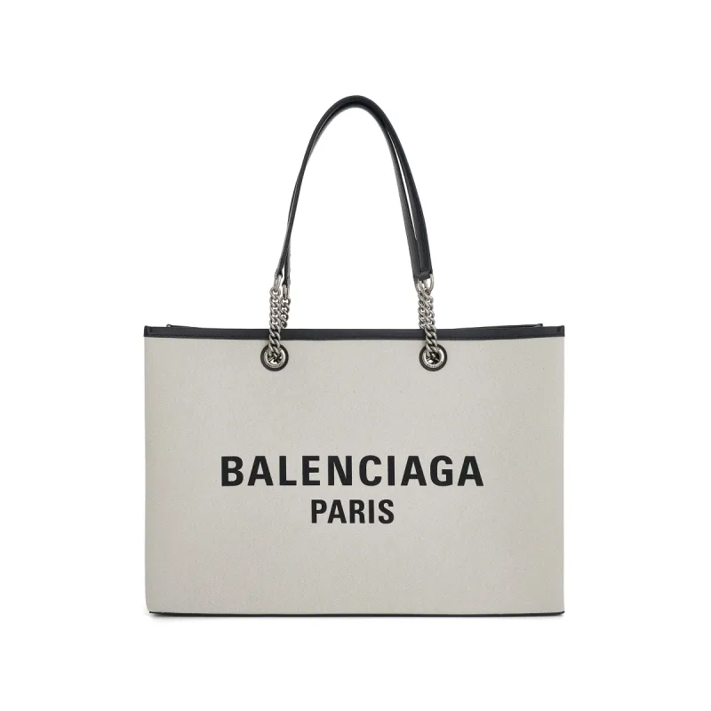 Large Duty Free Tote Bag in Naturel sold by MARAIS
