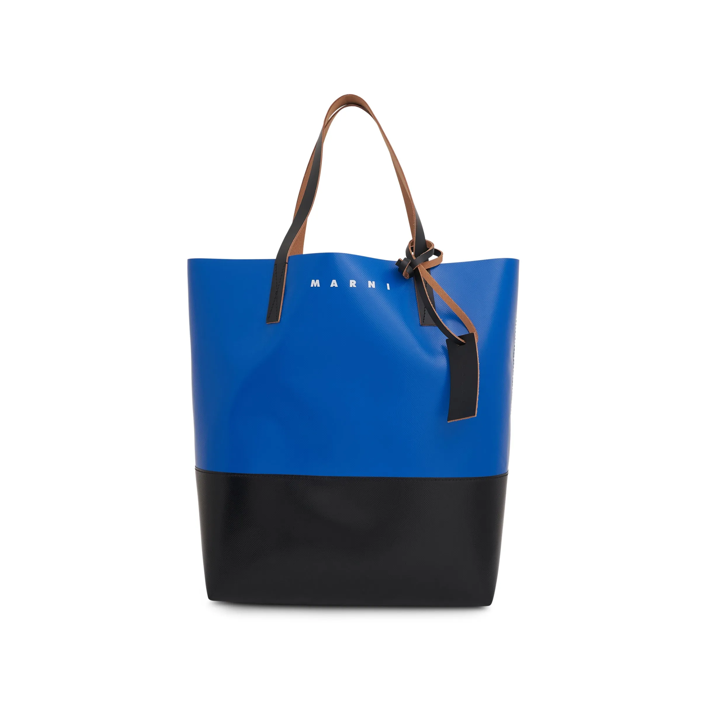 Tribeca Shopping Bag in Royal Blue/Black sold by MARAIS