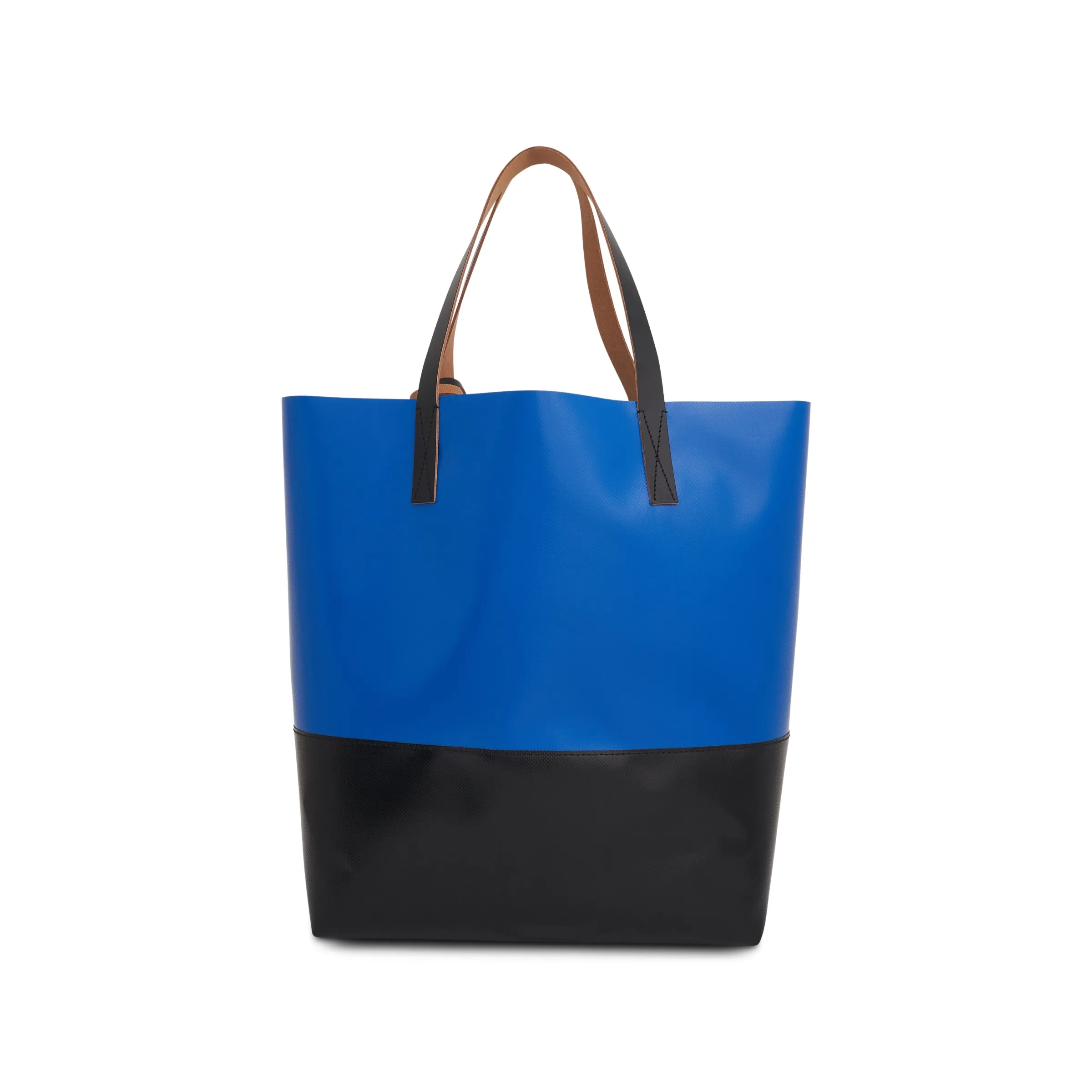 Tribeca Shopping Bag in Royal Blue/Black sold by MARAIS product image thumbnail 3