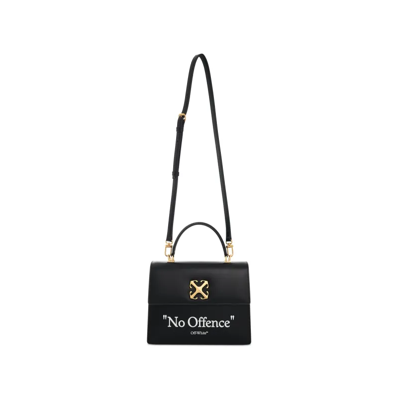 Jitney 2.8 Top Handle Quote Bag In Colour Black/White sold by MARAIS