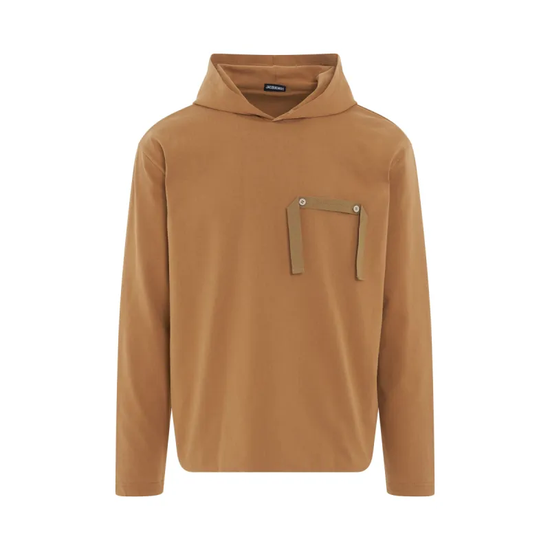 Desenho Hoodie in Beige made by MARAIS