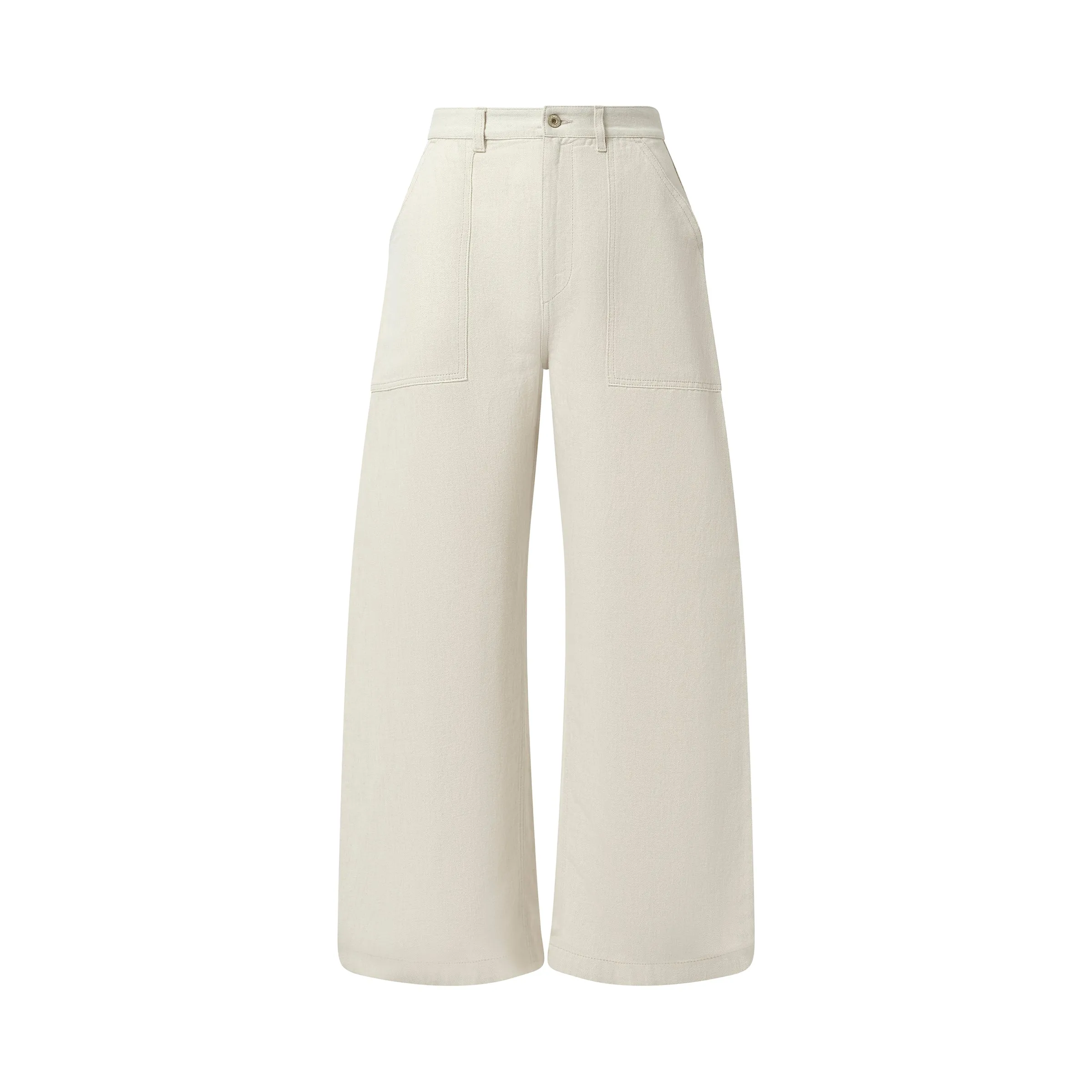 Balloon Trouser AF in Ecru sold by MARAIS product image thumbnail 2