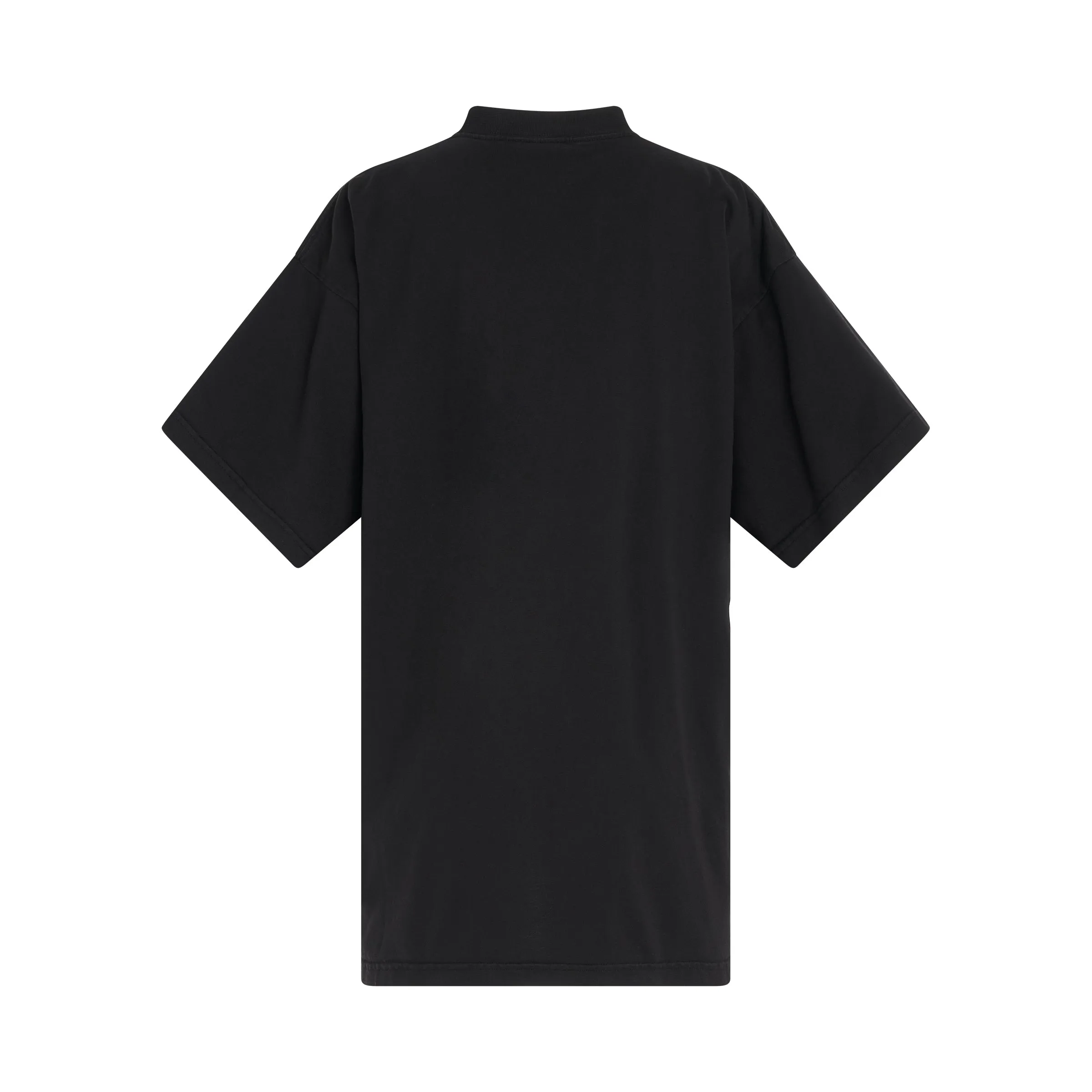 Sample Sticker Oversized T-Shirt in Charcoal sold by MARAIS product image thumbnail 4