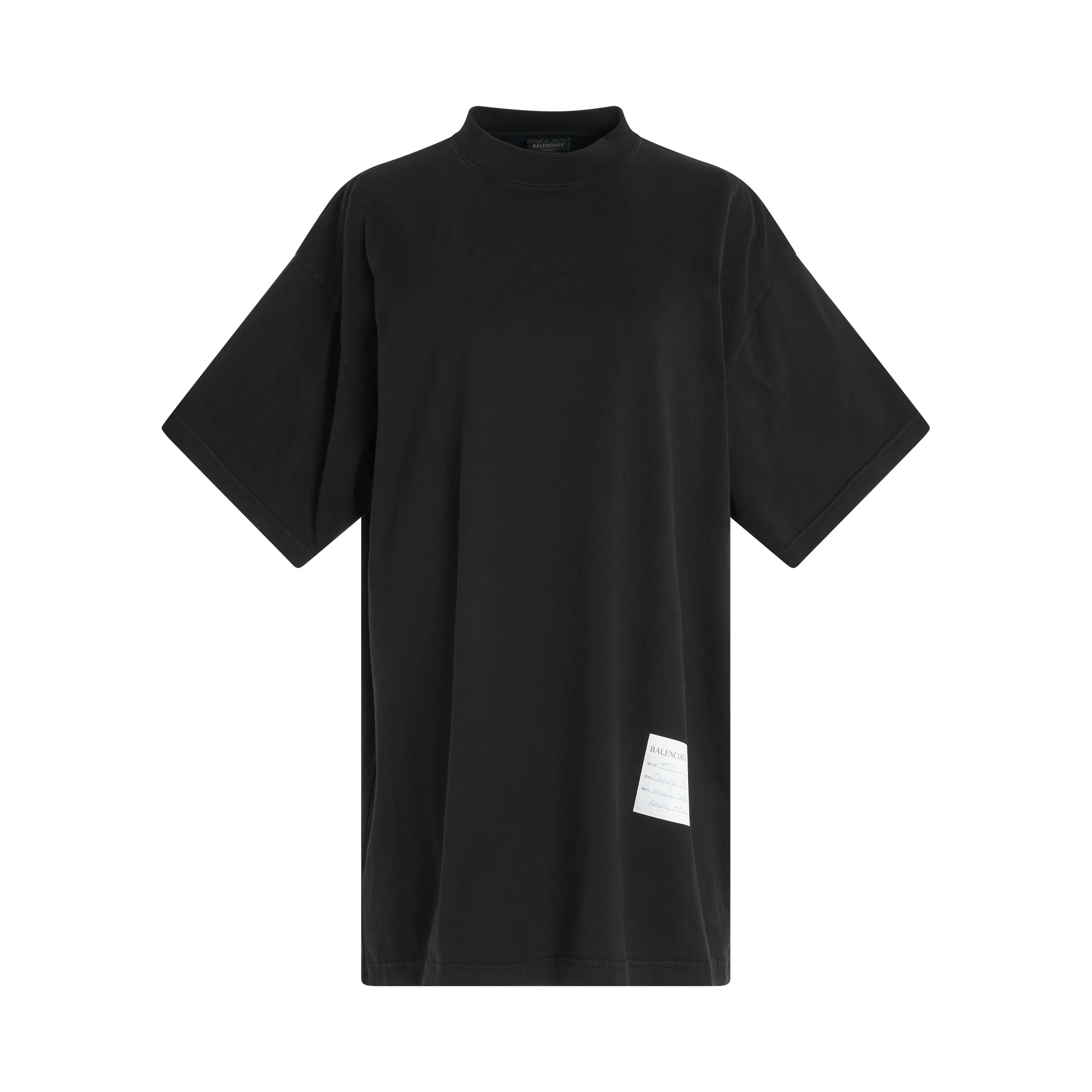 Sample Sticker Oversized T-Shirt in Charcoal sold by MARAIS