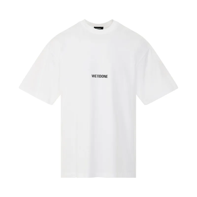 Basic Mini Logo Large T-Shirt in Ivory sold by MARAIS