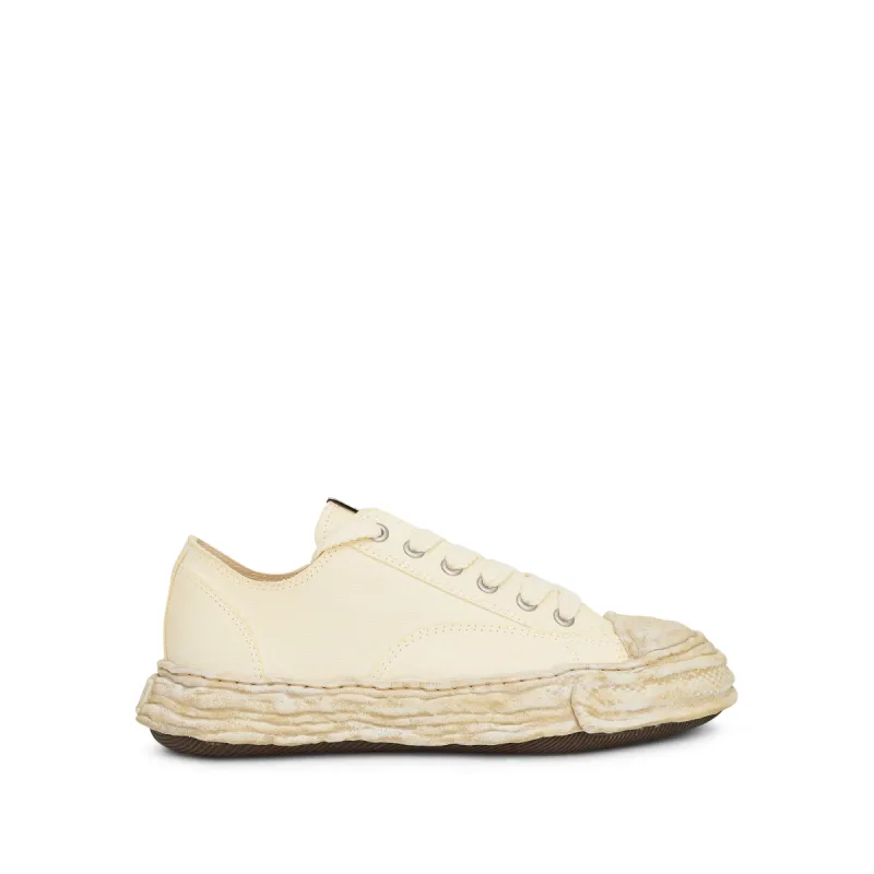 Peterson 23 OG Dye Sneaker in White sold by MARAIS