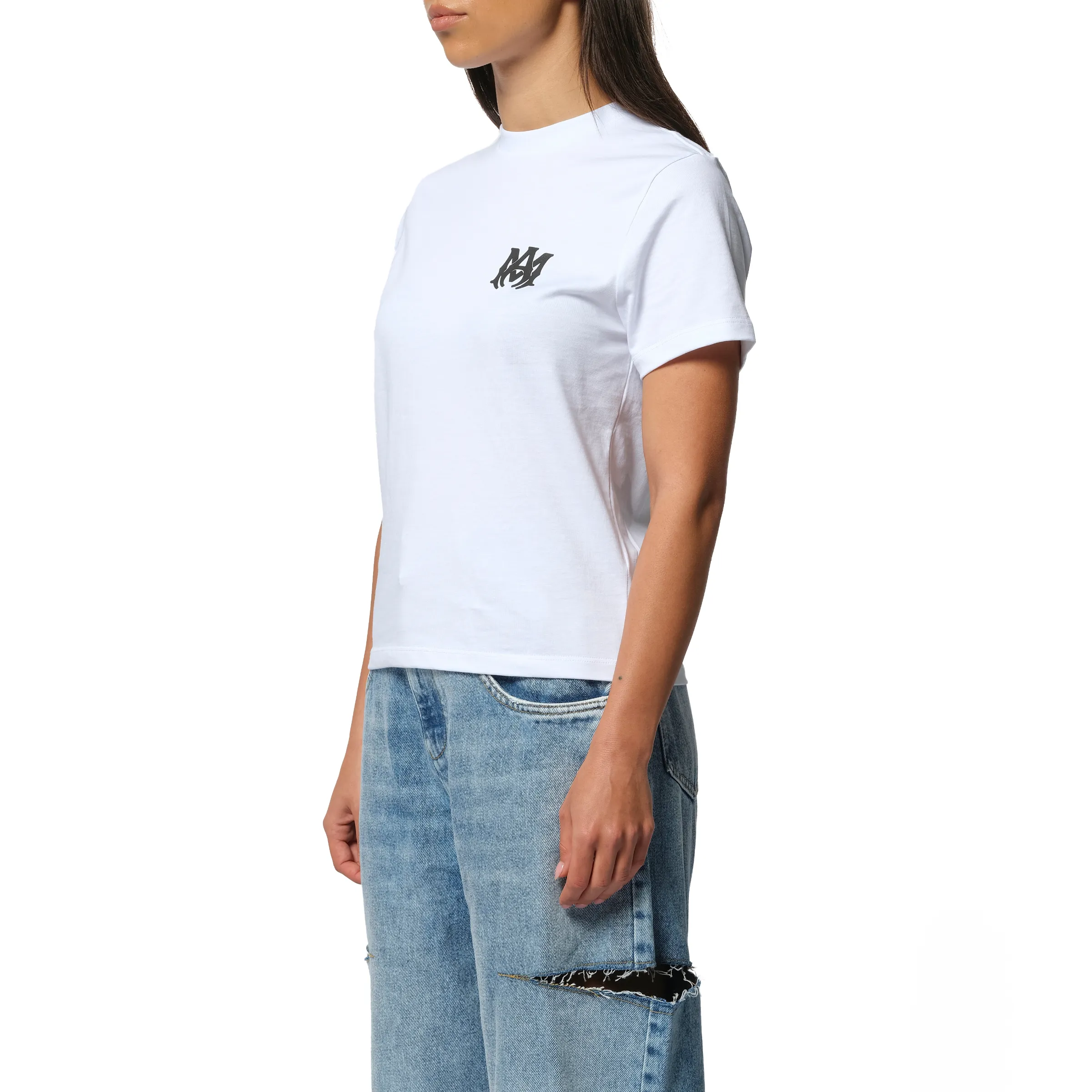 MA Core Logo T-Shirt in White sold by MARAIS product image thumbnail 5