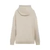 Logo Oversize Cotton Hoodie in Ivory sold by MARAIS